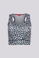 Guess Guess dámský sportovní top s leopardím vzorem Velikost: S