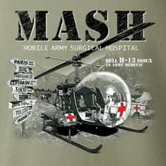 ANTONIO Tričko s vrtulníkem BELL H-13 MASH, S