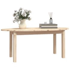 Greatstore Konferenční stolek 110 x 55 x 45 cm masivní borové dřevo
