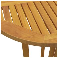 Greatstore Skládací barový stůl 90 x 65 x 105 cm masivní teakové dřevo