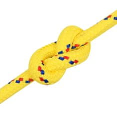 Vidaxl Lodní lano žluté 16 mm 100 m polypropylen