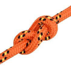 Greatstore Lodní lano oranžové 20 mm 50 m polypropylen