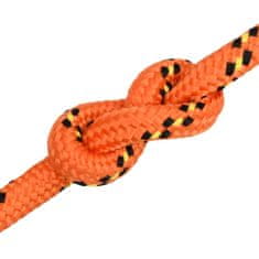 Greatstore Lodní lano oranžové 16 mm 250 m polypropylen