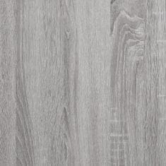 Vidaxl Konferenční stolek šedý sonoma 90 x 50 x 40 cm kompozitní dřevo