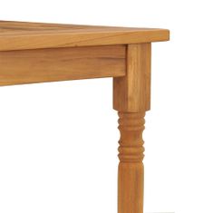 Greatstore Stůl Batavia 200 x 100 x 75 cm masivní teakové dřevo