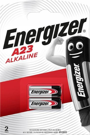 Energizer Baterie Alkaline A23 12 V 2 ks.