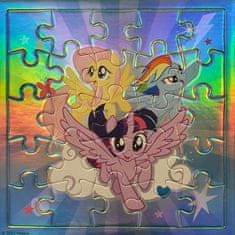 Levien Puzzle card MY LITTLE PONY - 25dílků+přání+obálka 