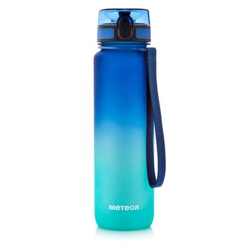 Meteor Tritanová sportovní láhev 1000 ml, Tyrkysová D-167-TYR