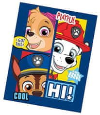 Paw Patrol Dětská fleecová deka 140x100 cm - Tlapková patrola