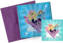 Levien Puzzle card MY LITTLE PONY - 25dílků+přání+obálka 