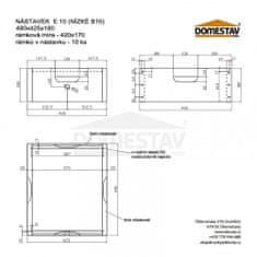 Bioúly Včelí nástavek E10 nesmontovaný 5 ks, Borovice