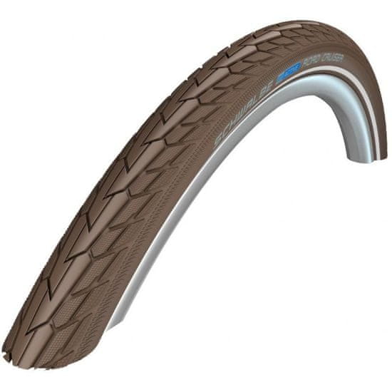 Schwalbe Plášť Road Cruiser 28x1,75 (47-622) HS484 Active K-Guard - drát, kávová reflex