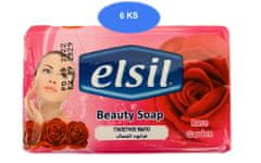Toaletní mýdlo Elsil 50g Rose (6 ks)