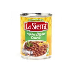 La Sierra Fazole Bayo / Bayos / Pinto celé ve slaném nálevu 'Frijoles Bayos Enteros' 560g La Sierra