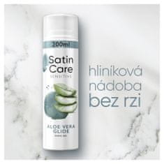 Gillette Satin Care Sensitive Dámský gel na holení 200 ml 