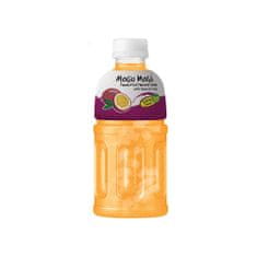 Mogu Mogu Mogu-Mogu Thajský nápoj s kokosovým želé s příchutí Maracuja "Passion Fruit Drink with Nata de Coco" 320ml Mogu Mogu