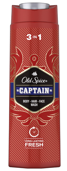 Old Spice Captain Sprchový Gel A Šampon Pro Muže 400 ml