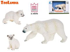 Zoolandia lední medvědice s mláďaty