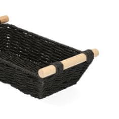 Homla MOSVIK Basket černý 27x15x7,5 cm