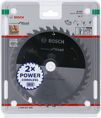 Bosch PILA BOSCH STANDARD WOOD ACCU 165x20x36z