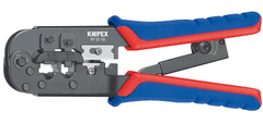 Knipex KNIPEX SZCZYPCE DO ZAGNIATANIA DŹWIGNIOWE DO WTYKÓW TELEFONICZNYCH TYPU RJ 11/12 / RJ 45