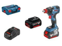 Bosch Rázový klíč 18V 1/2 / Hex 1/4 200Nm 2X5,0Ah Gdx 18V-200C