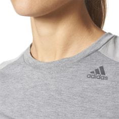 Adidas Tričko na trenínk šedé S Prime Mix Tee