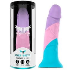 Blush Mythology Asher Pastel M (18 cm), barevné silikonové dildo