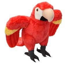 WILD REPUBLIC Papoušek červená roztažená křídla 30 cm