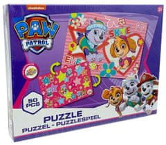 Paw Patrol Oboustranné puzzle Tlapková Patrola - Everest a Skye