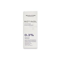 Revolution Skincare Pleťové sérum 0.3% Retinol with Vitamins & Hyaluronic Acid 30 ml