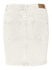 Vero Moda Dámská sukně VMLUNA 10279491 Cloud Dancer (Velikost M)