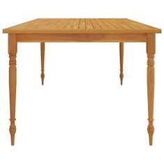 Greatstore Stůl Batavia 200 x 100 x 75 cm masivní teakové dřevo