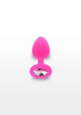 Toyjoy Anální kolík Anal Play Diamond Booty Jewel Small pink