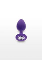 Toyjoy Anální kolík Anal Play Diamond Booty Jewel Small purple