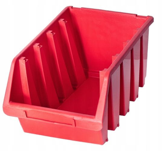 PATROL Úložný plastové úložný Box Ergobox 4 | Červené