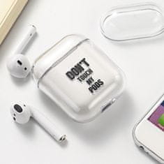 Northix Ochranné pouzdro pro AirPods - Text 