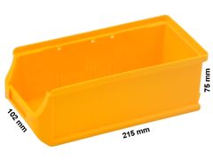 Skladovací plastové úložný Box ProfiPlus 2L | Žlutá
