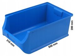 Profiplast Skladovací plastové úložný Box - ProfiPlus 5 | Modrý
