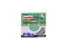 TEMTEX kinesiotape Tourmaline - 5cmx5m - černý