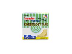 TEMTEX kinesiotape Tourmaline - 5cmx5m - žlutý