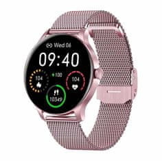 Garett Smartwatch Classy růžová, ocel