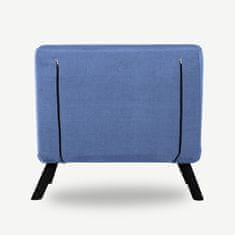 Atelier Del Sofa 1-místná pohovka Sando Single - Blue, Modrá