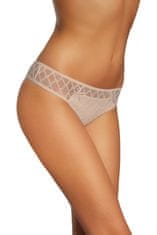 Gabidar Dámská tanga 093 beige + Ponožky Gatta Calzino Strech, béžová, M