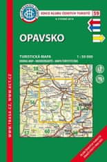 Opavsko /KČT 59 1:50T Turistická mapa