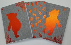 Disney MINI NOTEBOOKS - mini poznámkový blok 3v1 WINNIE THE POOH