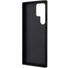 Karl Lagerfeld KLHCS23LSAKLHPK hard silikonové pouzdro Samsung Galaxy S23 ULTRA 5G black Saffiano Mono Metal Logo