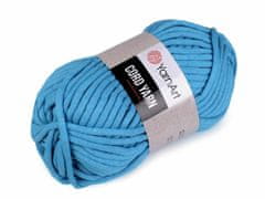 Kraftika 1ks (763) modrá azuro pletací příze cord yarn 250 g