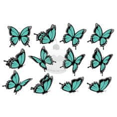 Caketools "Motýli tyrkys II. 12ks" - A4