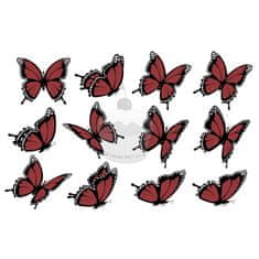 Caketools "Motýli hnědí II. 12ks" - A4